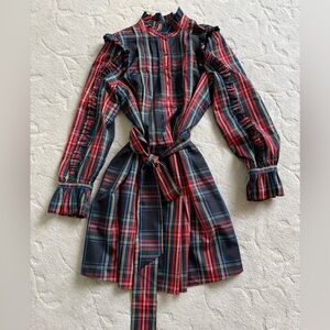 Jcrew Plaid Dress